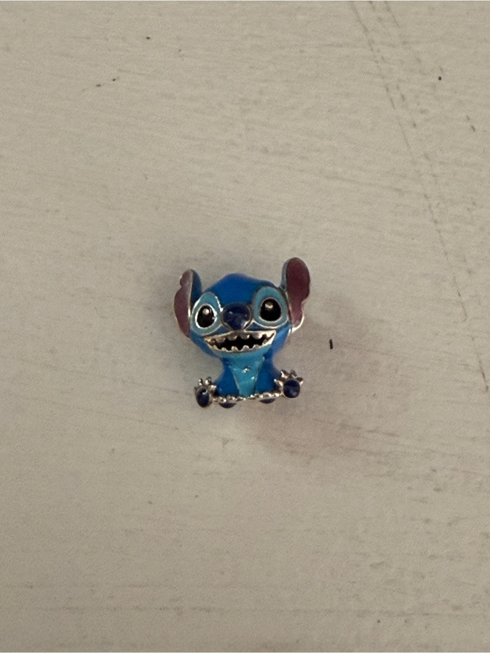 Blue Stitch Enamel Charm - Lilo & Stitch